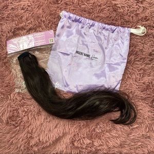 Insert Name Here Brit Pony - Dark Brown